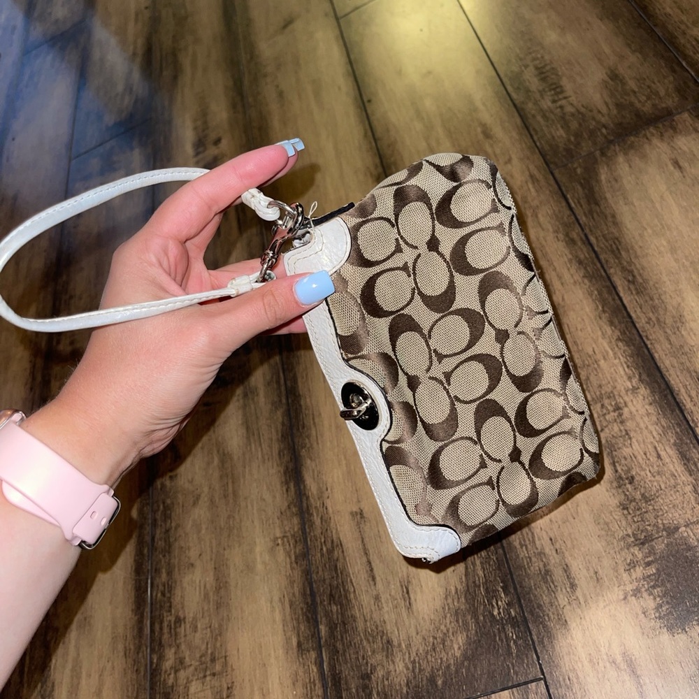 Vintage Coach Wristlet